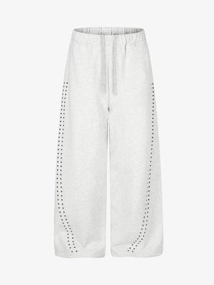 Heat-Pressed Heavyweight Drawstring Sweatpants