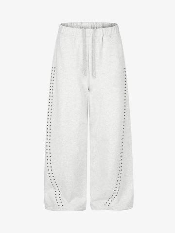 Heat-Pressed Heavyweight Drawstring Sweatpants
