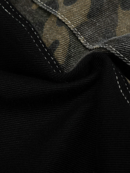 Camo Patchwork Pocket Jorts