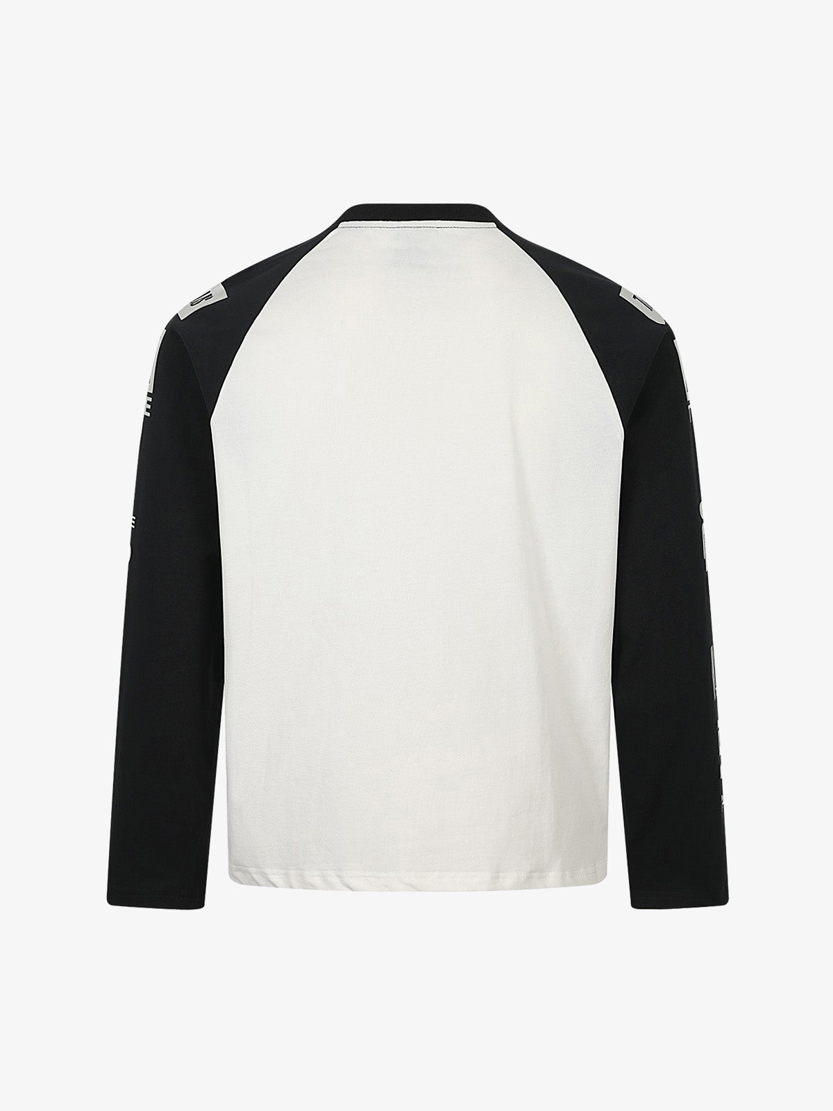 Color-Block Oversized Long Sleeve Tee