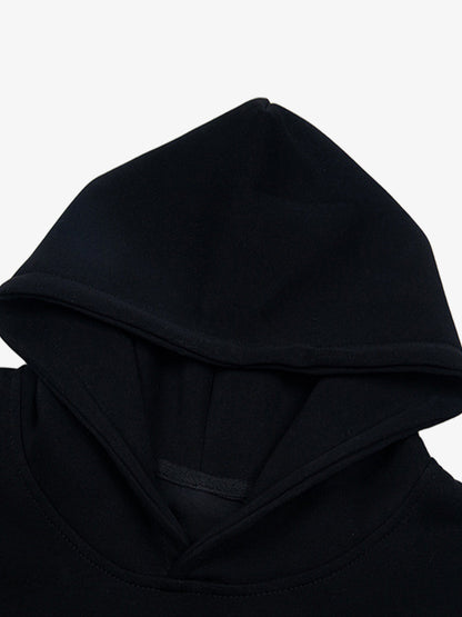 Unique Retro Letter Print Graphic Hoodie 
