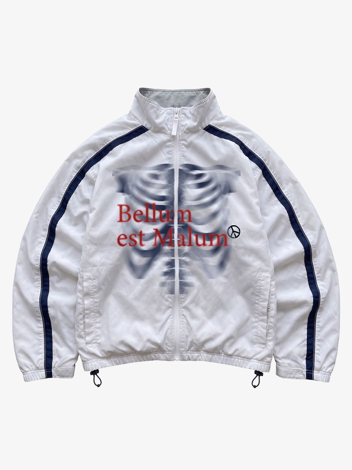 Skeleton Graphic Vintage Track Jacket