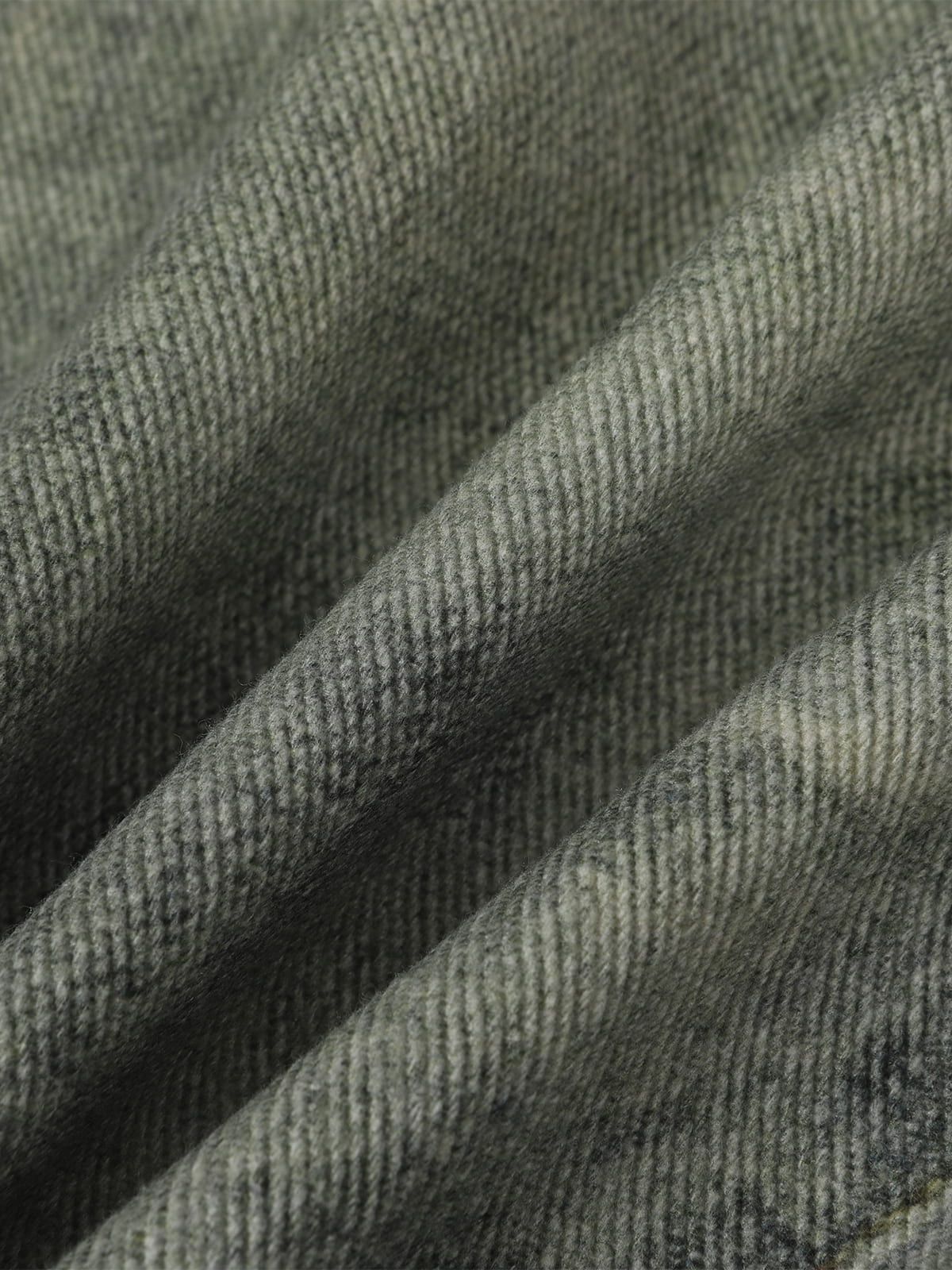 Retro Artistic Beaded Collage Print Straight Jeans 