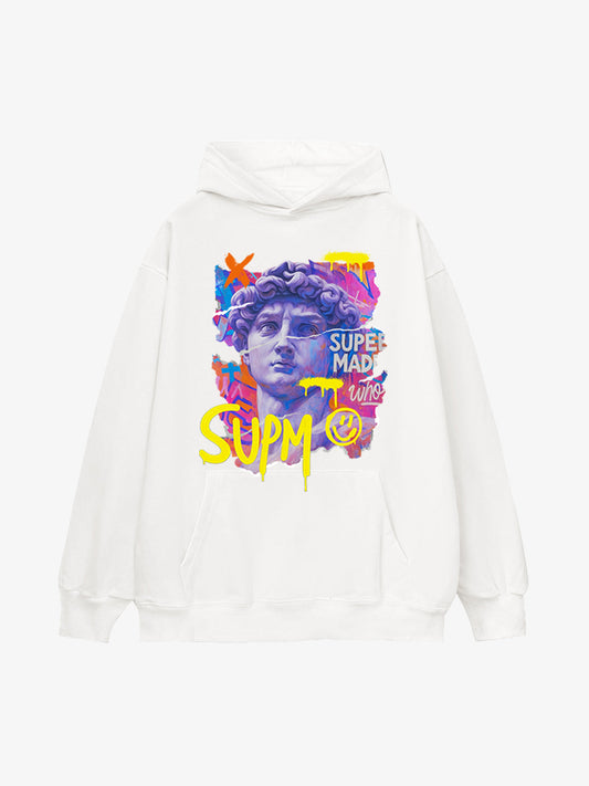 Graffiti David Statue Hoodie 