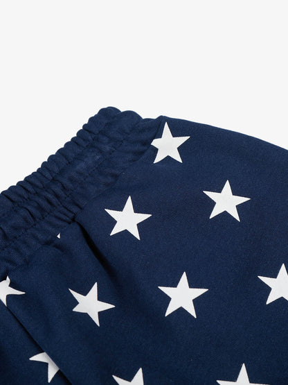 Streetwear Flag Graphic Mini Shorts