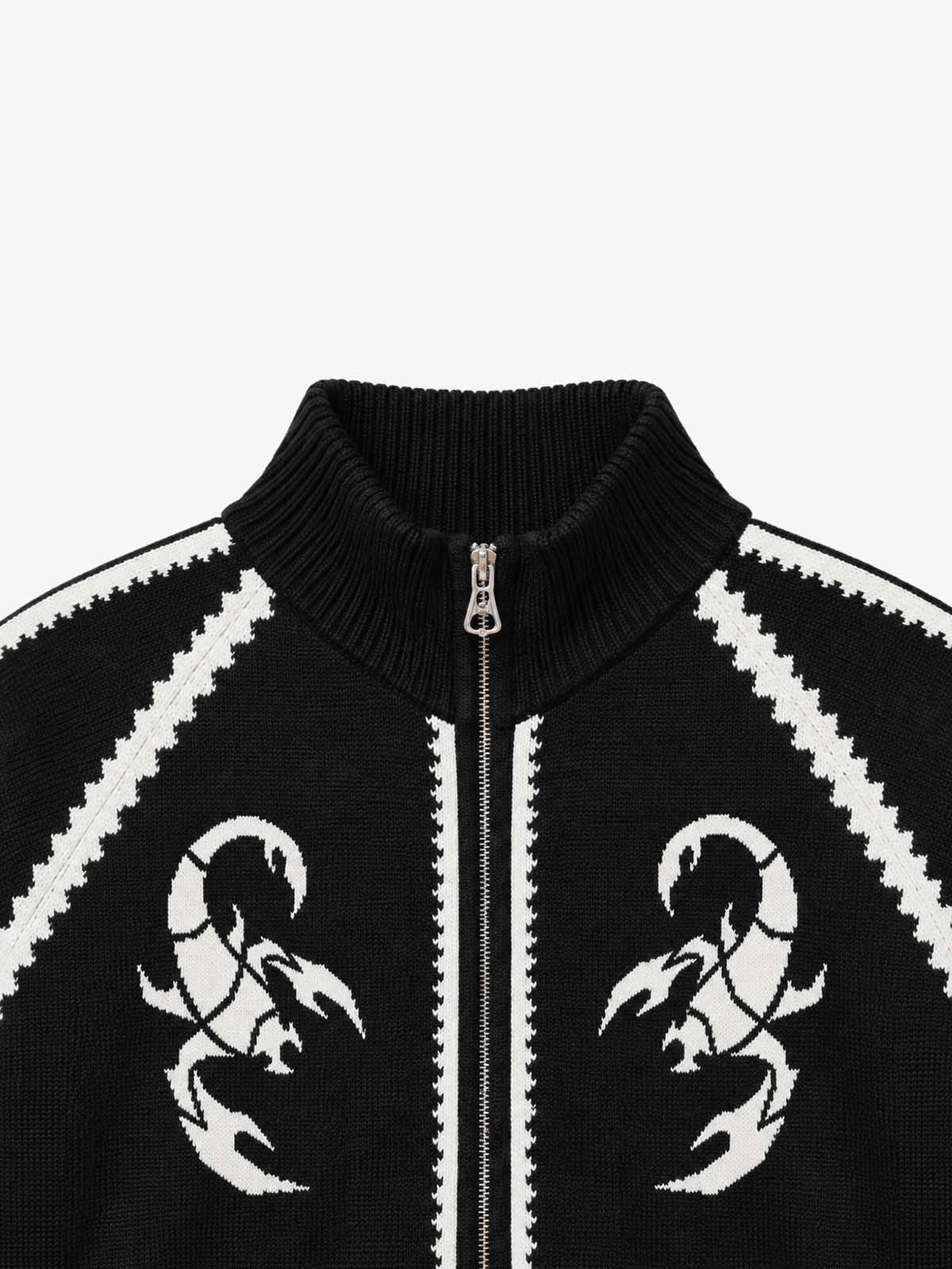 Scorpion Zip Sweater