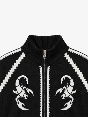 Scorpion Zip Sweater