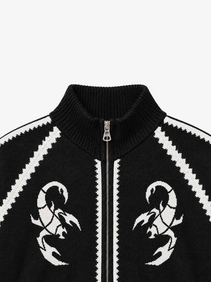 Scorpion Zip Sweater