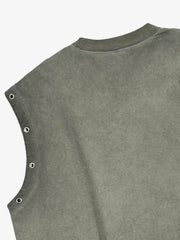 Vintage Washed 63 Graphic Sleeveless T-Shirt 