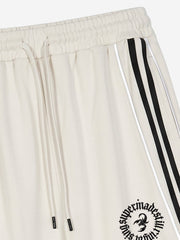 Reflective Stripe Logo Embroidered Tracksuit