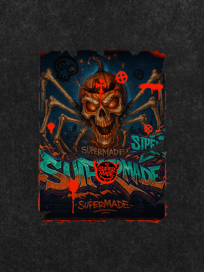 Bloody Dark Skull Spider T-shirt 
