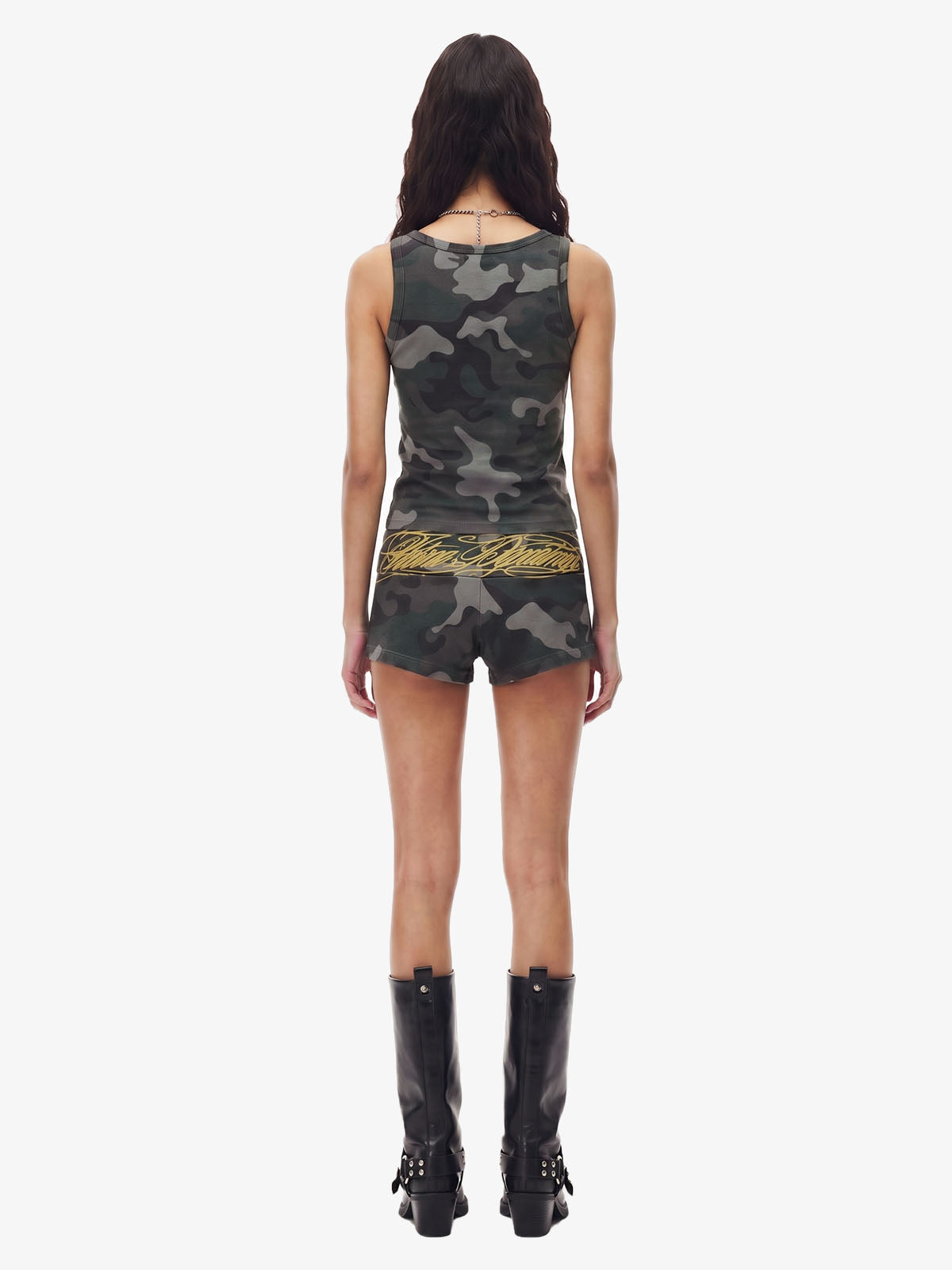 Y2K Camo Graffiti Tank Set 