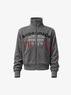 Star Rivet Zip Jacket