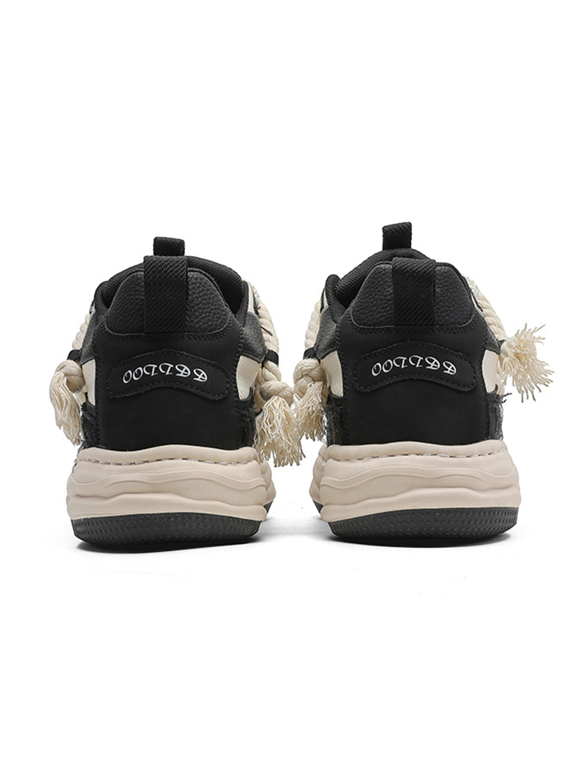 Rope Lace Platform Sneakers 