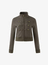 Military Napoleon Button Slim Jacket