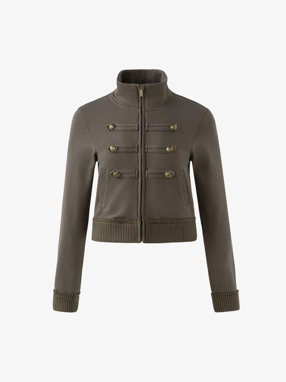 Military Napoleon Button Slim Jacket