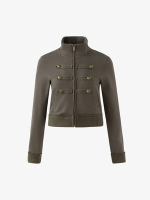 Military Napoleon Button Slim Jacket