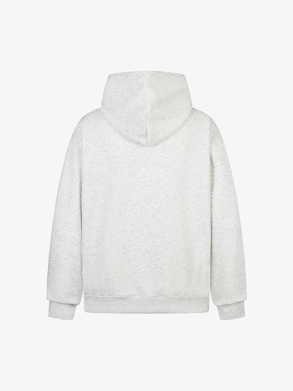Stylish Button-Embellished Hoodie with Zip-Up Design for Casual Wear 
