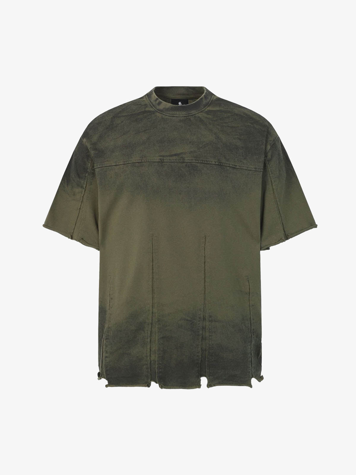 T-shirt surdimensionné à panneaux utilitaires