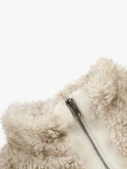 Stand-Collar Zip Fleece Vest