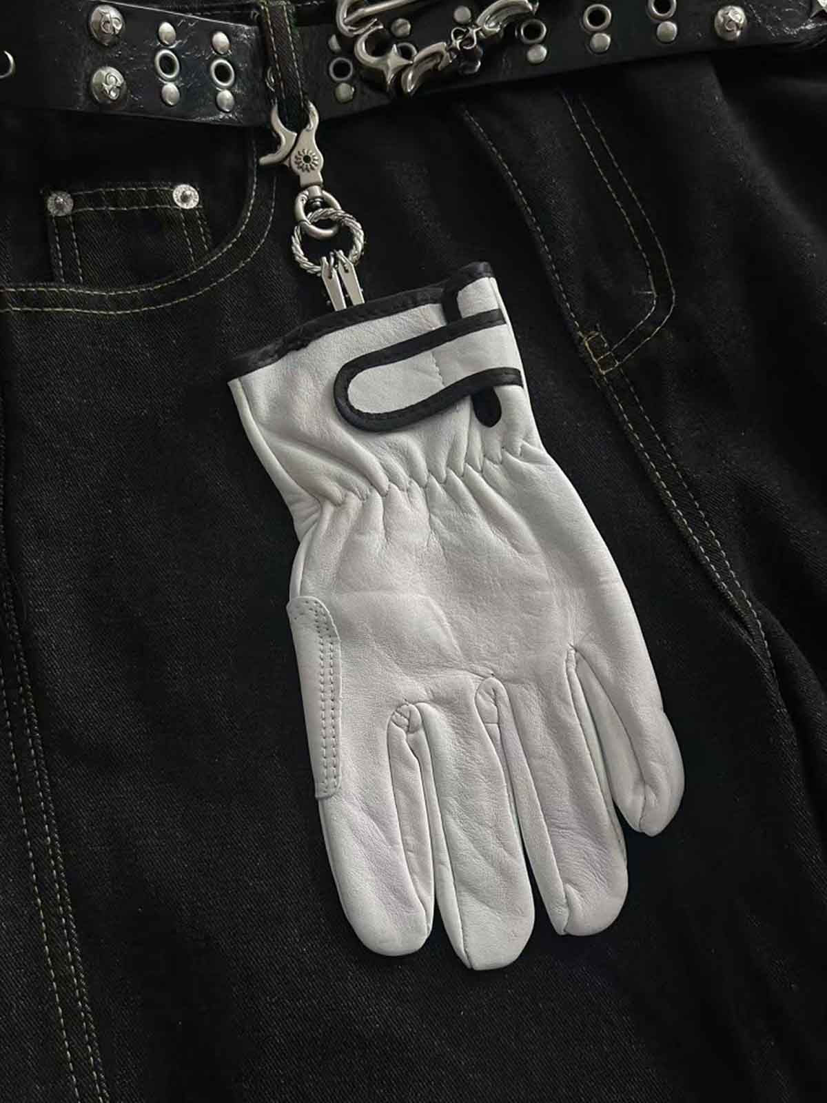Vintage Glove Keychain Charm
