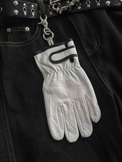 Vintage Glove Keychain Charm