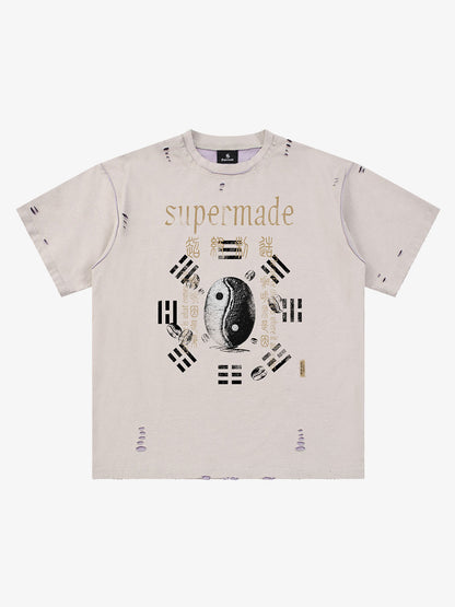 Yin-Yang Bagua Graphic Tee