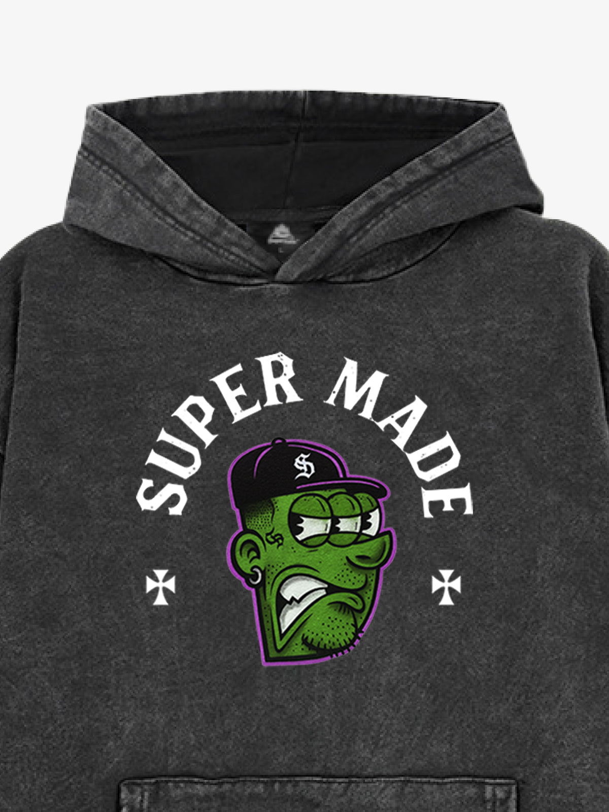 Stylish Graphic Hoodie with Unique Character Design for Casual Wear 