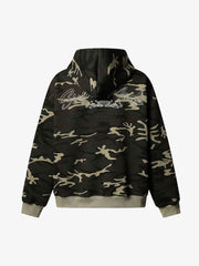 Camo Stripe Patchwork Embroidered Set