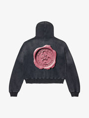 Wax-Seal Scorpion 3D Graphic Hoodie