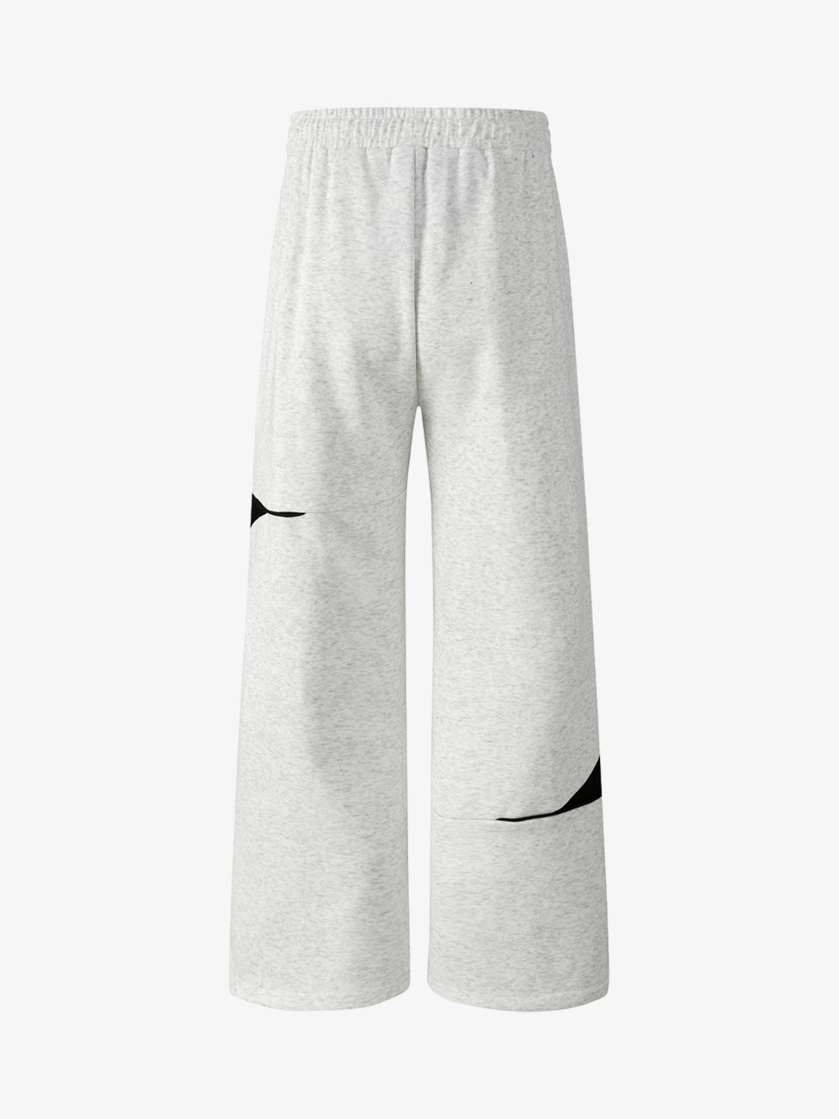 Retro Colorblock Stripe Drawstring Loose Drape Pants 