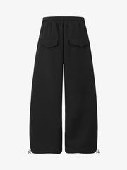 Skeleton Rhinestone Graphic Drawstring Sweatpants