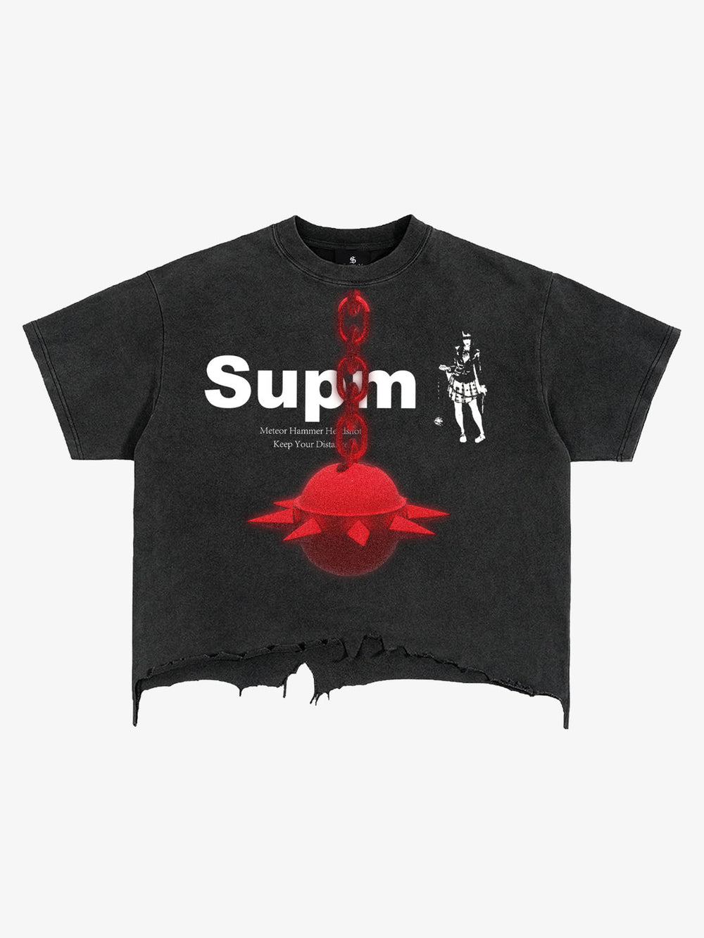 Brushed Distressed Meteor Hammer T-Shirt