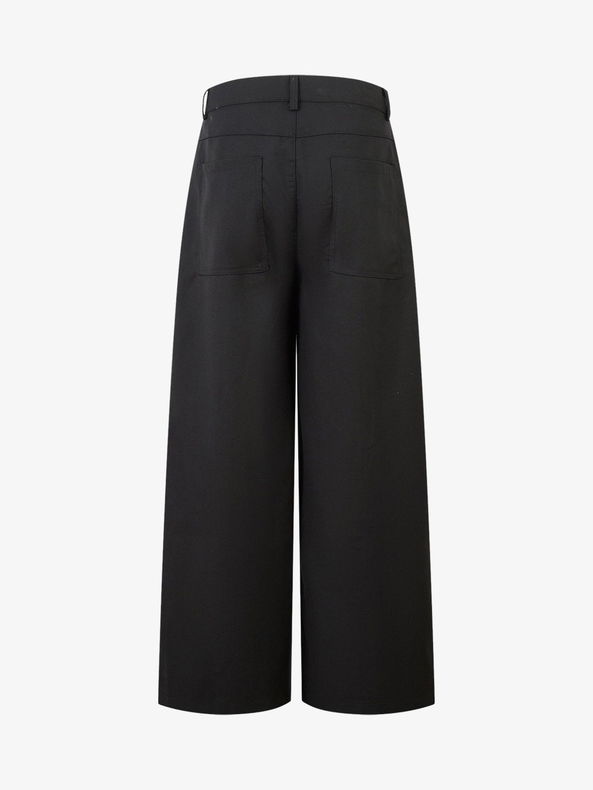 Thesupermade Double-Button Design Pleated Suit Casual Pants 