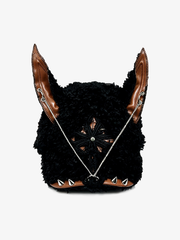 Spiked Beast Ear Fur Beanie