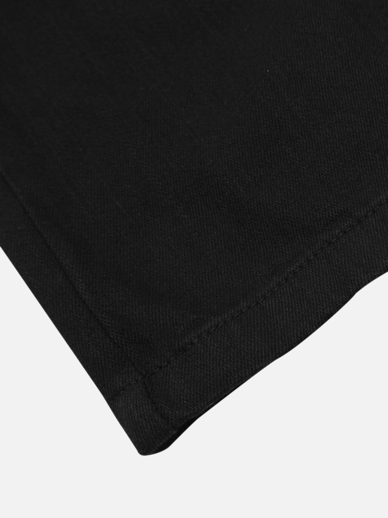 High Street Trendy Multipocket Star Letter Printed Denim Work Jeans