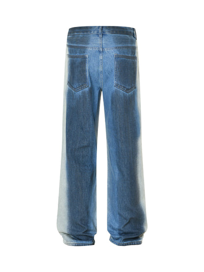 Thesupermade High Street Distressed Washed Ripped Jeans 