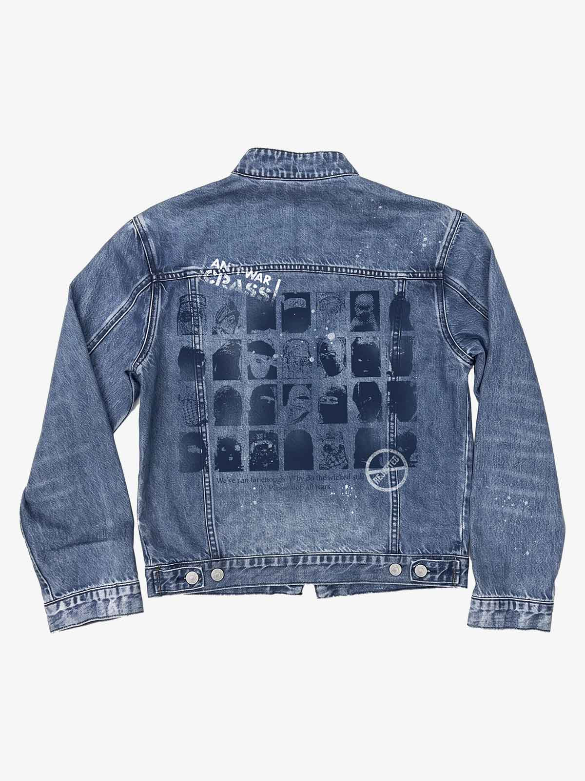 Graphic Denim Jacket
