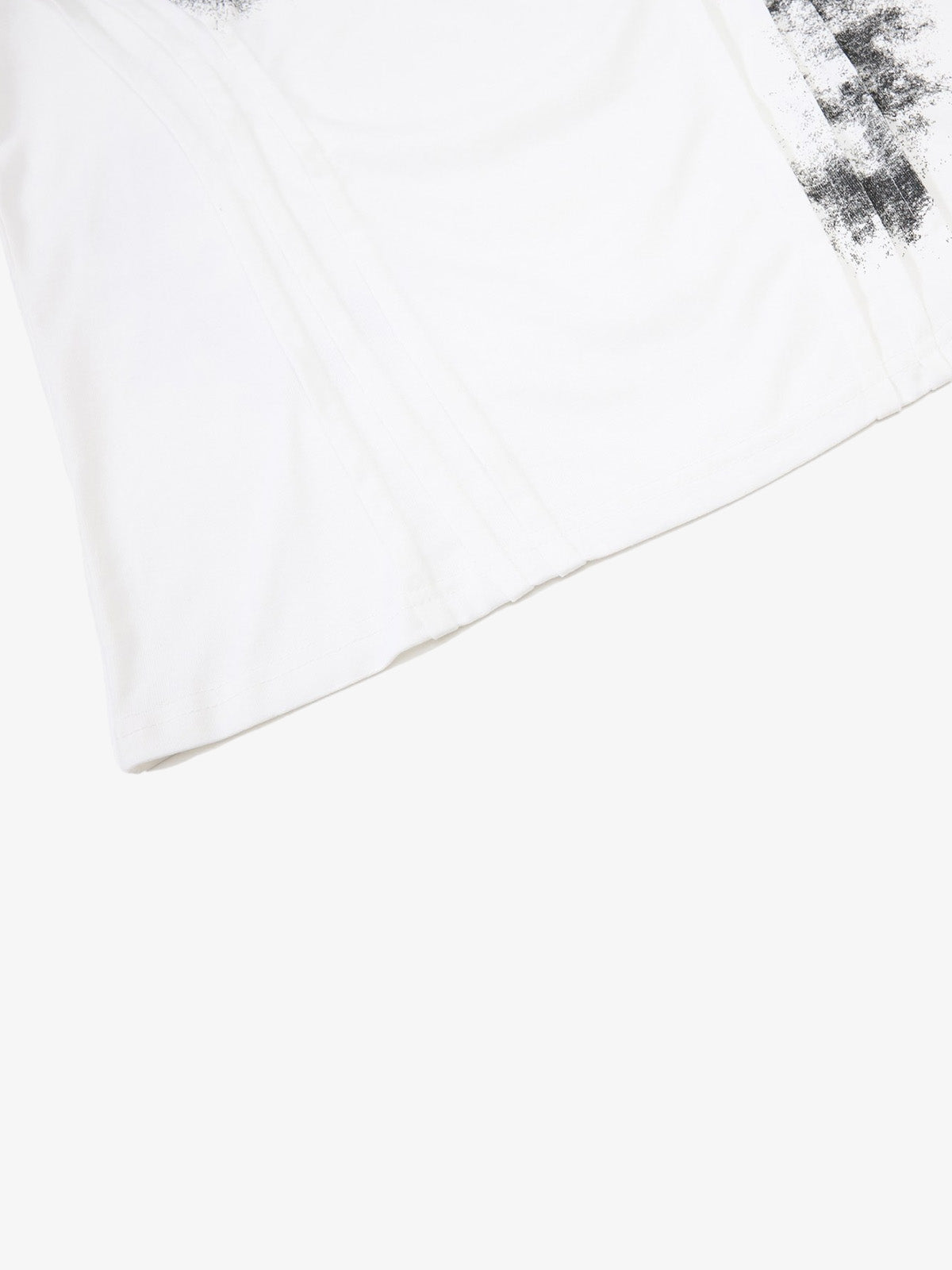 Supermade Deconstructed Pleated Freedom T-Shirt 