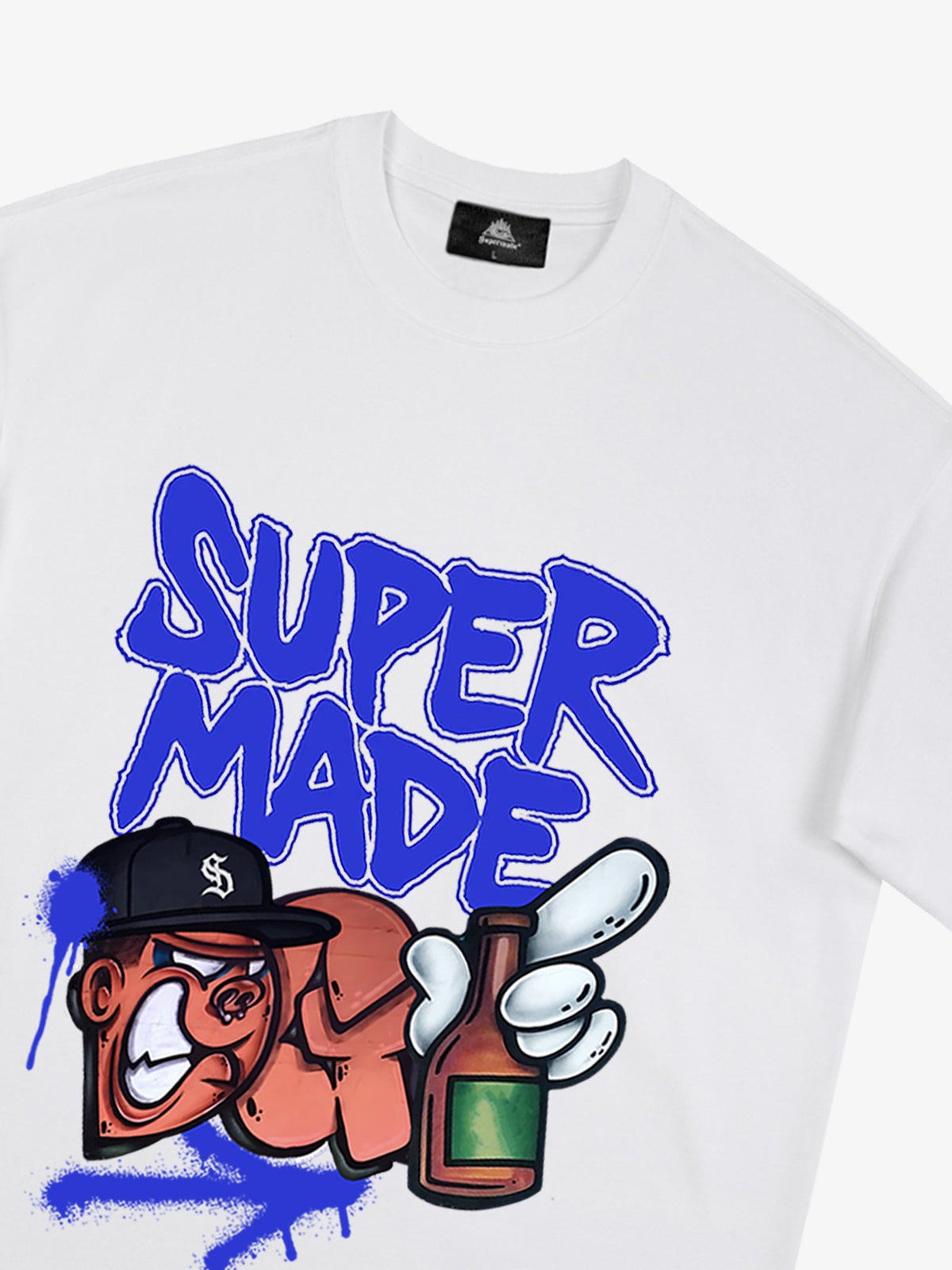 Graffiti Art Graphic T-Shirt 