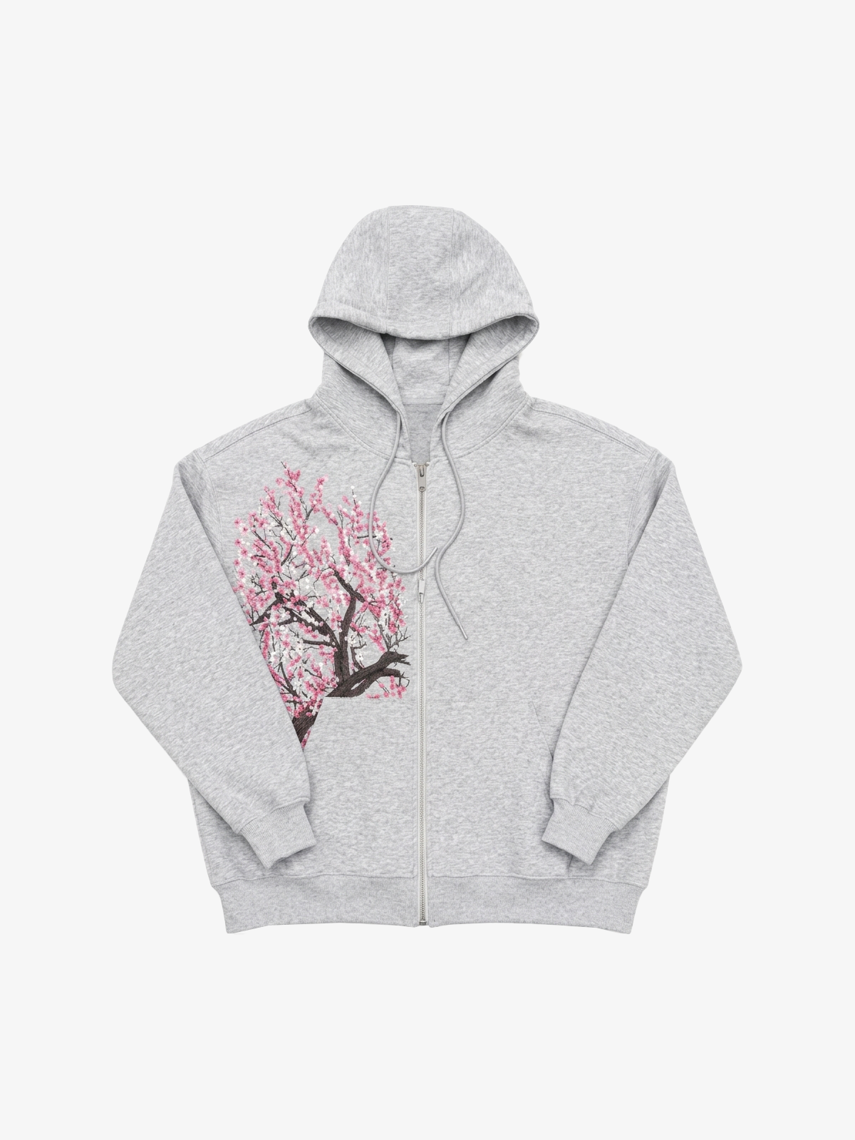 Vintage Plum Blossom Hoodie