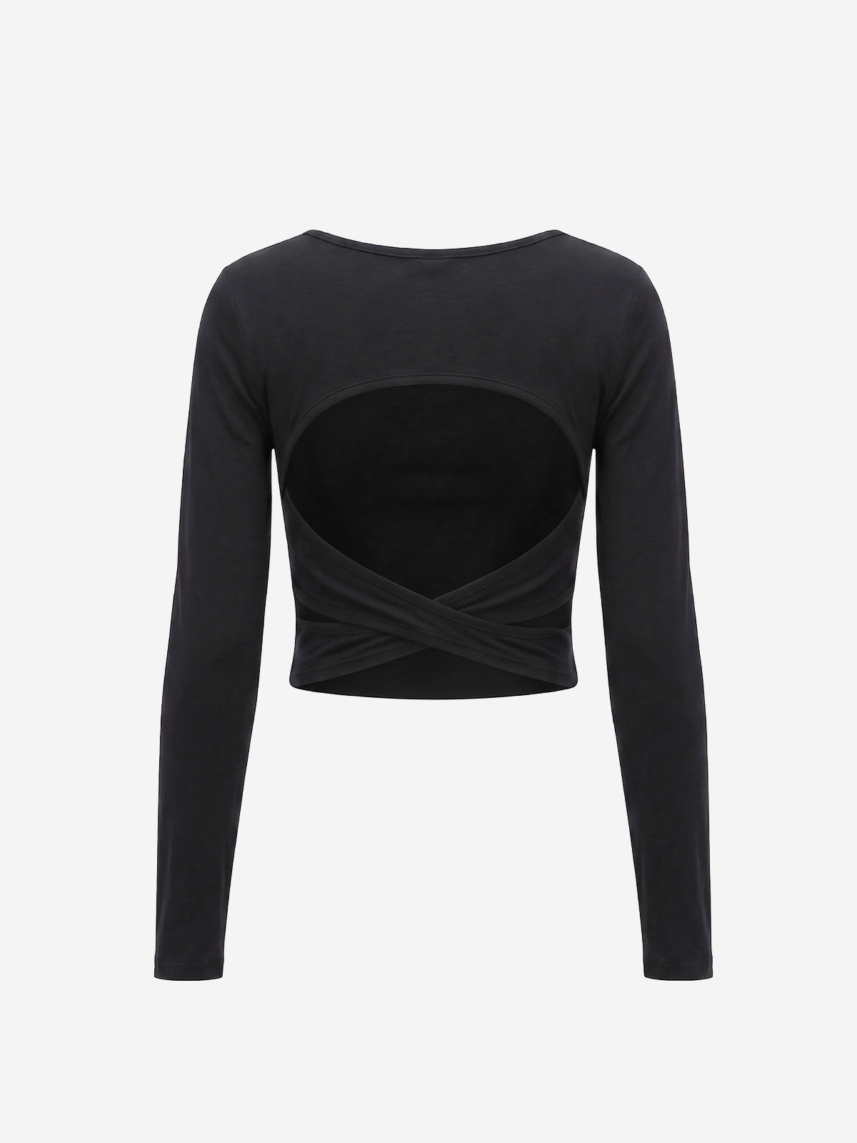 Open-Back Fitted Tee