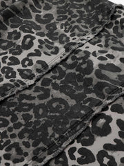 Leopardenmuster-Cropped-Hose
