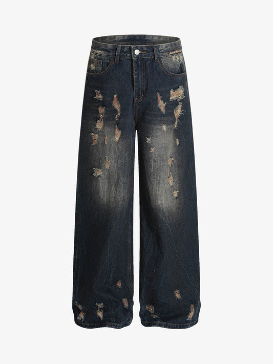 Vintage High Street RO Washed Ripped Jeans 