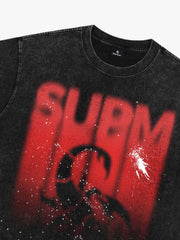 Washed Scorpion Spray Graphic T-Shirt 