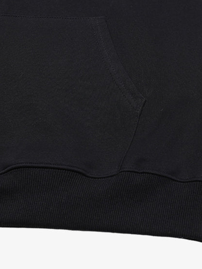 Street Beaded Loose Hoodie 