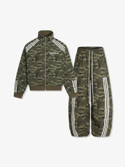 Camo Graphic Stand-Collar Set