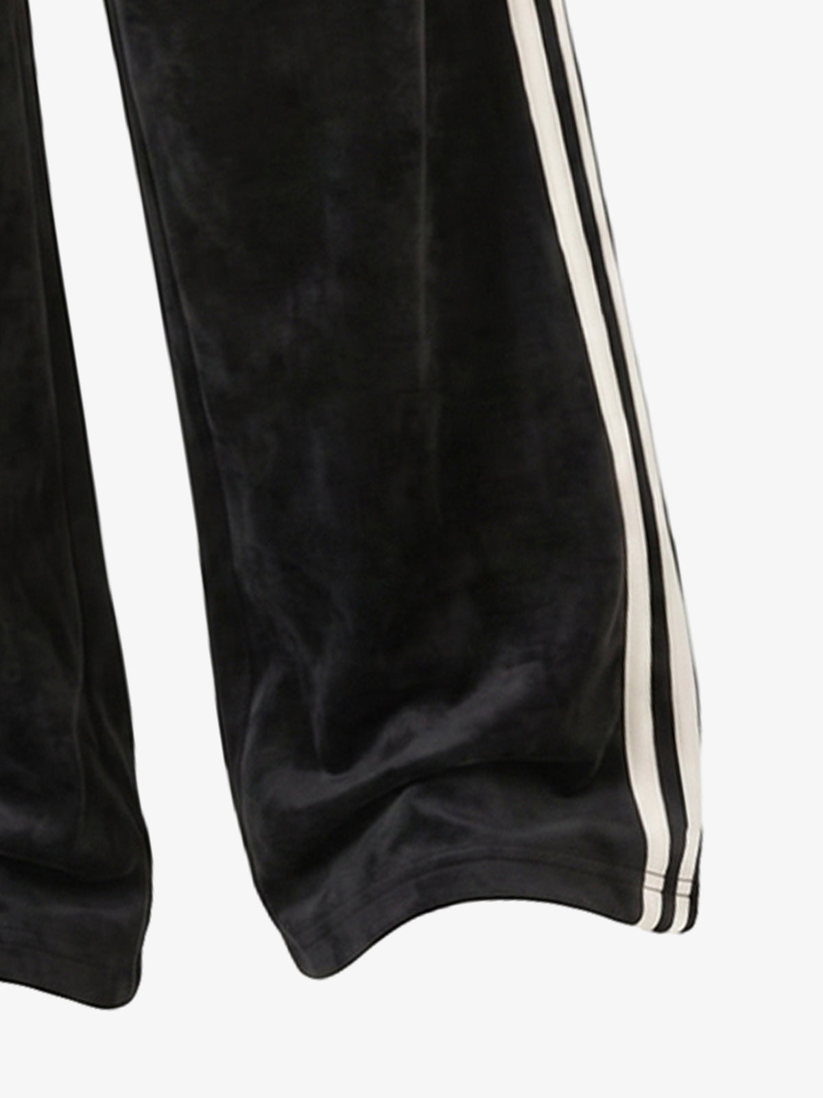 Logo Striped Suede Track Pants