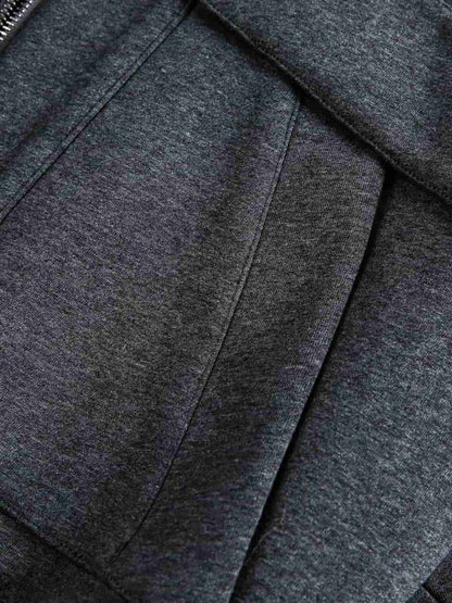 Winter Essential Bomber Jacket with Faux Fur Trimmed Hood 