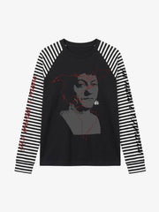 Columbus Graphic Raglan Long Sleeve Tee